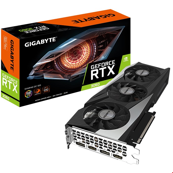 GIGABYTE GeForce RTX 3060 GAMING OC 12G Graphics Card