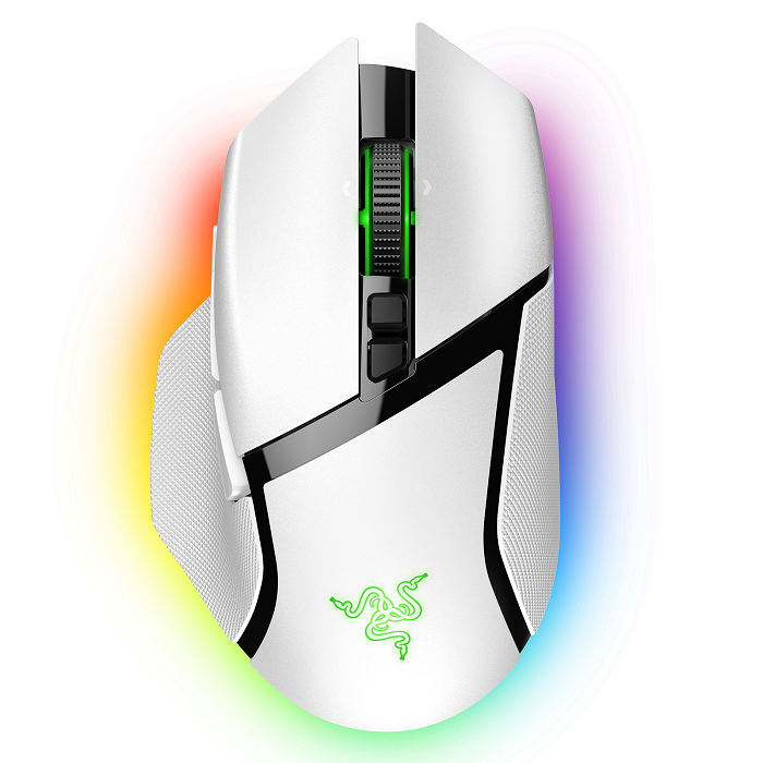 موس گیمینگ ریزر Basilisk V3 Pro - سفید (گارانتی اصالت )