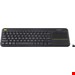  Logitech K400 Plus Wireless Touch Keyboard  کیبورد بیسیم لاجیتک مدل کی ۴۰۰ پلاس همراه با تاچ پد   کیبورد تاچ پددار k400   کیبورد تاچ پددار لاجیتک مدل k400 PLUS