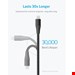  Anker A8452 PowerLine II Plus USB To Lightning Cable 0.9m   کابل تبدیل USB به لایتنینگ انکر مدل A8452 PowerLine II Plus طول 0.9 متر     کابل انکر مدل A8452  