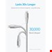   قیمت کابل تبدیل USB به لایتنینگ انکر مدل A8453 PowerLine II Plus طول 1.8 متر    Anker A8453 PowerLine II Plus USB To Lightning Cable 1.8m
