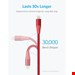   قیمت کابل تبدیل USB به لایتنینگ انکر مدل A8453 PowerLine II Plus طول 1.8 متر    Anker A8453 PowerLine II Plus USB To Lightning Cable 1.8m