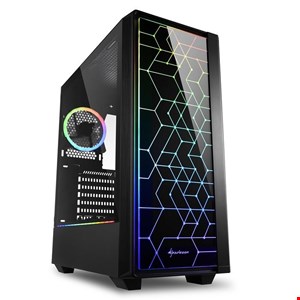 Sharkoon RGB LIT 100 Mid Tower Gaming Case