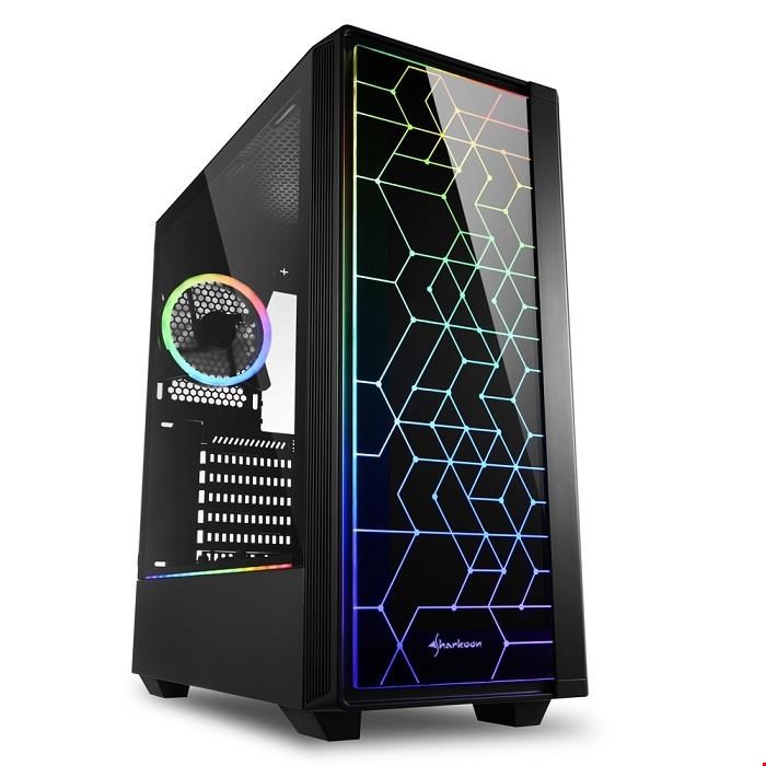 Sharkoon RGB LIT 100 Mid Tower Gaming Case