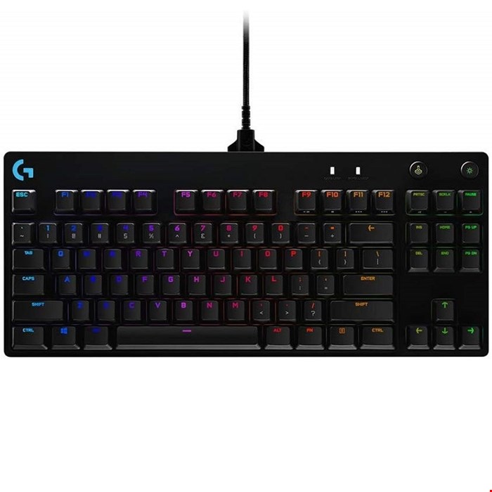 Logitech G Pro LIGHTSYNC RGB Wired Mechanical Gaming Keyboard