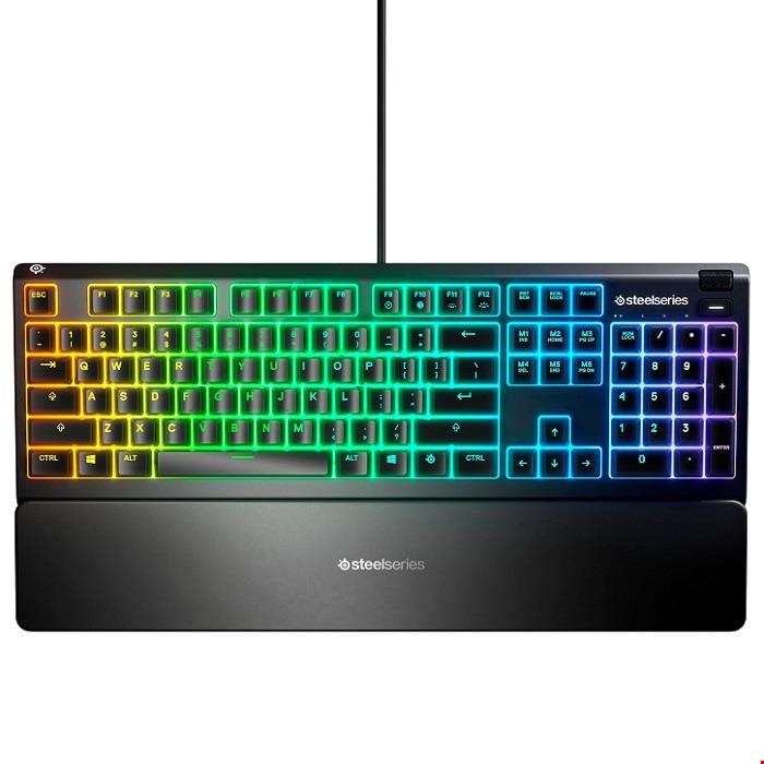 SteelSeries Apex 3 Membrane Switch Wired Gaming Keyboard