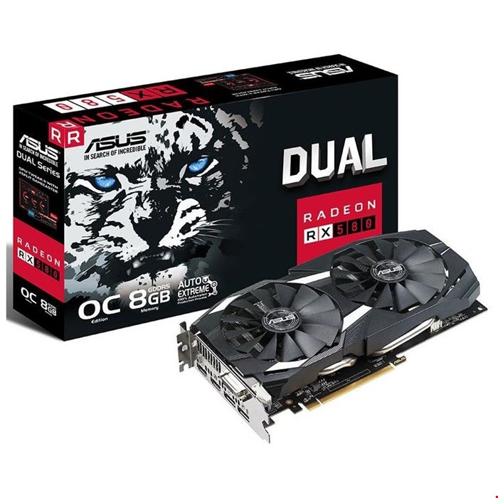 ASUS DUAL RX 580 OC 8GB Graphics Card