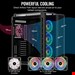  Corsair  680X RGB Black Mid Tower ATX Smart Case