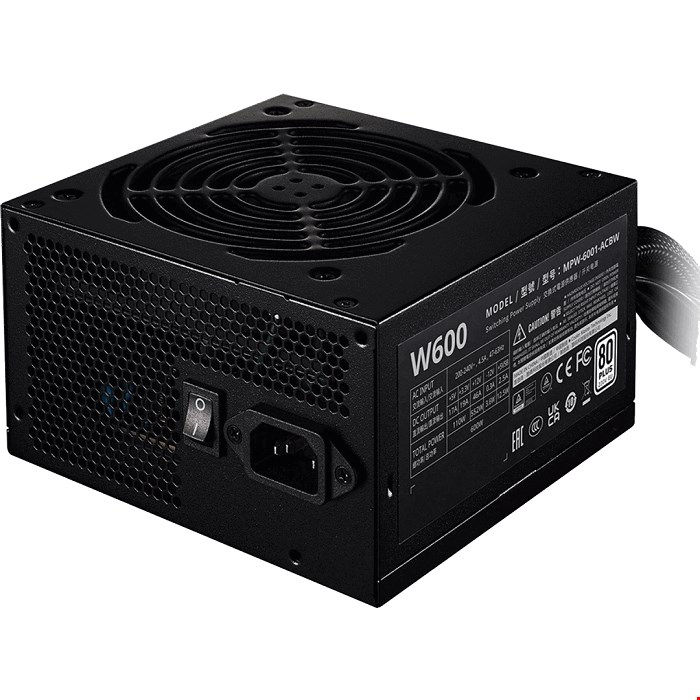 COOLER MASTER ELITE NEX W600 WHITE 600W POWER SUPPLY