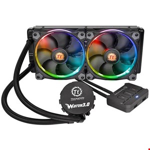  Thermaltake Fan Floe Ring 240TT Premium Liquid CPU Cooler 