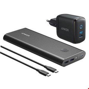 Anker B1376 PowerCore+ 26800mAh PD 45W with 30W PD Charger