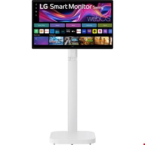 LG 32U889SA-W Swing 4K HDR Multi-Touch Smart Monitor