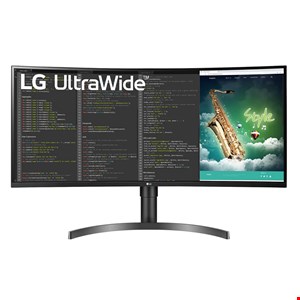 LG 35WN75C 35Inch UltraWide QHD HDR  Curved Monitor