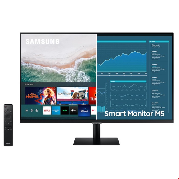 SAMSUNG M5 LS27AM500NMXUE 27Inch Smart Monitor
