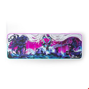 SteelSeries QCK PRISM NEO NOIR EDITION Cloth RGB XL Gaming Mouse Pad
