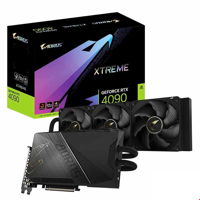 Gigabyte AORUS GeForce RTX 4090 Xtreme WATERFORCE 24G Graphics Card