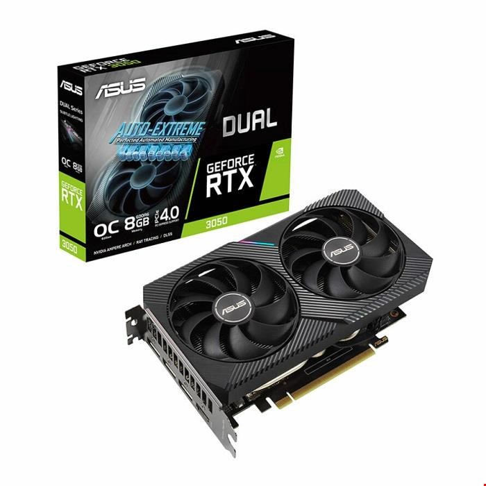 ASUS NVIDIA GeForce RTX 3050 Dual OC Edition Gaming Graphics Card