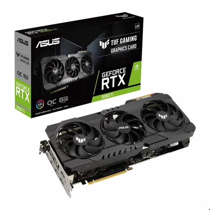 ASUS TUF Gaming NVIDIA GeForce RTX 3060 Ti V2 OC Edition Graphics Card