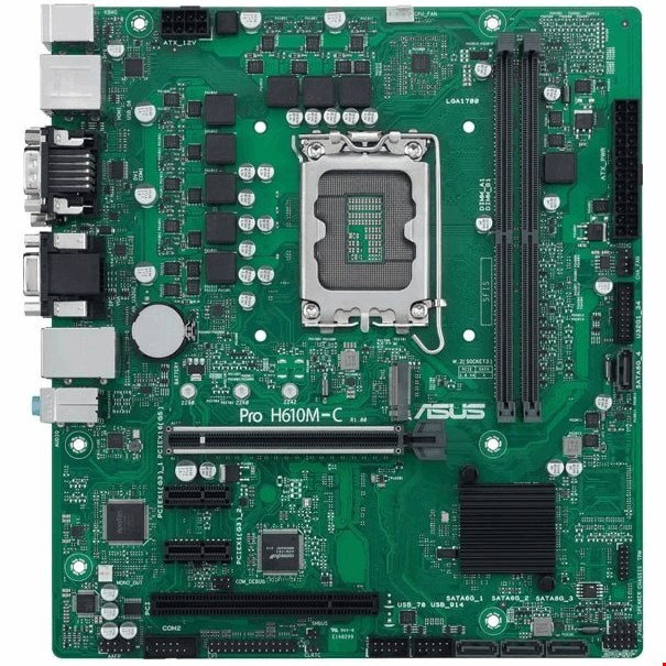 ASUS Pro H610M-C CSM DDR5 Motherboard