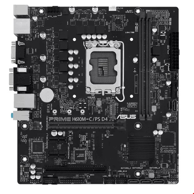 ASUS Prime H610M-C/PS D4 Motherboard