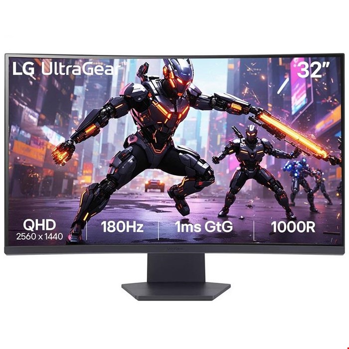 LG Ultragear 32GS60QC 32 inch QHD Curved Gaming Monitor