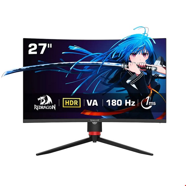 Redragon GMQ2712RVC Curved RGB 27 inch QHD Gaming Monitor