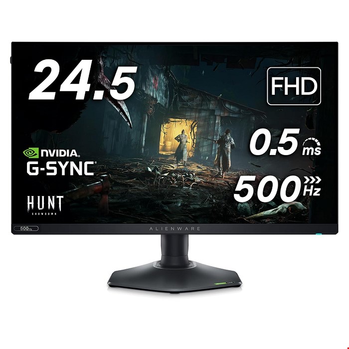 Alienware AW2524H 25-inch IPS 500Hz Gaming Monitor 