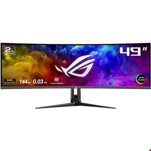 ASUS ROG Swift PG49WCD 49 Inch 144HZ Curved QD-OLED Gaming Monitor