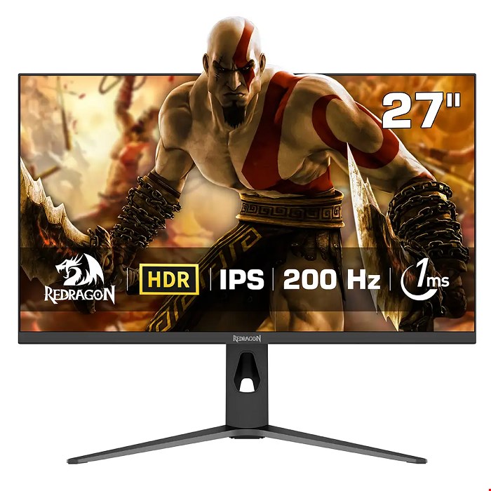 Redragon GMQ2781SVC RGB 27 inch HDR Gaming Monitor