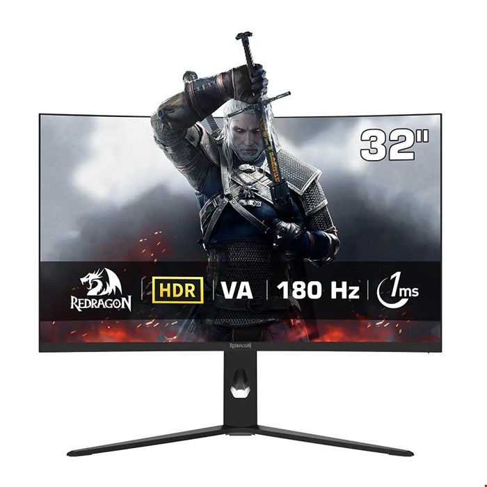 Redragon GMQ3212RVC RGB 32 inch QHD Curved Gaming Monitor