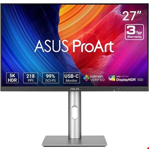 ASUS ProArt PA27JCV 27 inch 5K HDR Professional Monitor