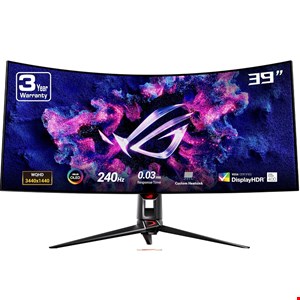 ASUS ROG Swift PG39WCDM Ultrawide Curved OLED Gaming Monitor