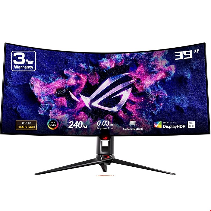 ASUS ROG Swift PG39WCDM Ultrawide Curved OLED Gaming Monitor