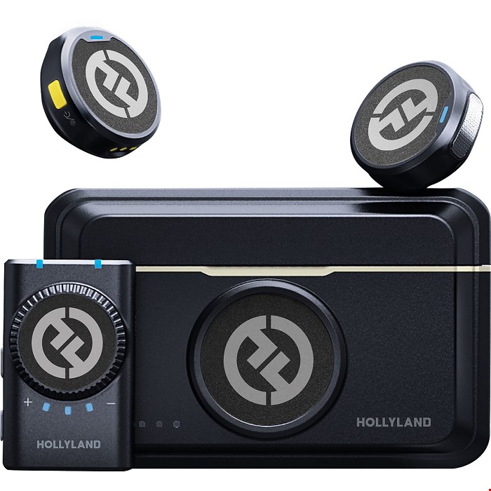 Hollyland LARK M2 DUO 2-Person Wireless Camera-Mount Microphone