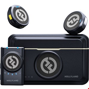 Hollyland LARK M2 DUO 2-Person Wireless Camera-Mount Microphone