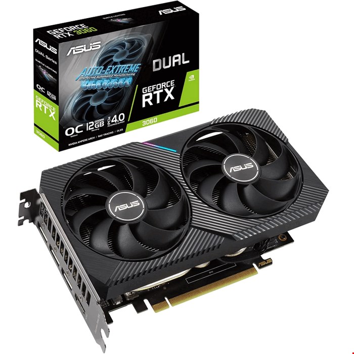 ASUS Dual GeForce RTX 3060 OC Gaming 12GB Graphics Card