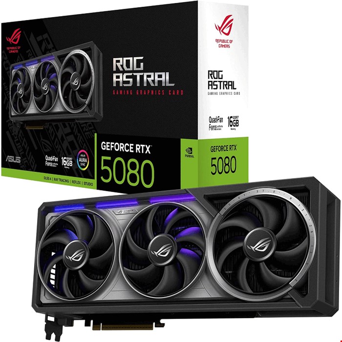 ASUS ROG Astral GeForce RTX 5080 16GB GDDR7 Gaming Graphics Card